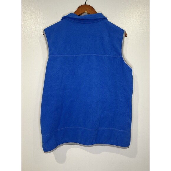 LL Bean Men's Medium Fleece Vest Full Zip Sleeveless Outdoor Layering Jacket - Picture 2 of 11